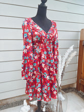 Load image into Gallery viewer, Silk Floral Dress