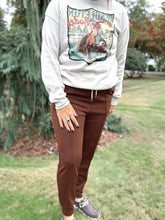 Load image into Gallery viewer, Jogger with Pocket Brown