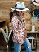 Load image into Gallery viewer, Faux Cowhide Blazer