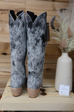 Load image into Gallery viewer, Liberty Black Wide Calf Cowhide Boots