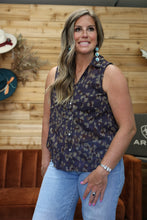 Load image into Gallery viewer, Sleeveless Leopard Top