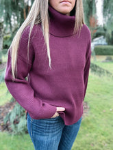 Load image into Gallery viewer, Elena Sweater Cabernet