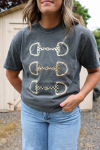 Load image into Gallery viewer, Western Horse Bit Graphic Tee
