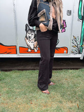 Load image into Gallery viewer, Black Forever Wide Leg Pant