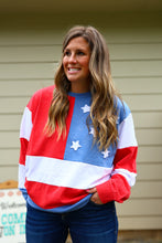 Load image into Gallery viewer, Mineral Washed American Flag Crew