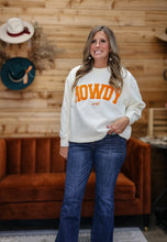 Load image into Gallery viewer, Cream Collegiate Oversized Sweatshirt