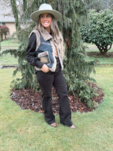 Load image into Gallery viewer, Black Forever Wide Leg Pant