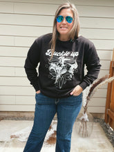 Load image into Gallery viewer, Buckle Up Boot stitch Crew