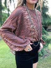 Load image into Gallery viewer, Bronze Metallic Top