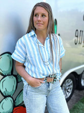 Load image into Gallery viewer, Trendy Stripe Shirt