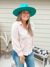Load image into Gallery viewer, Blush Long Sleeve Blouse