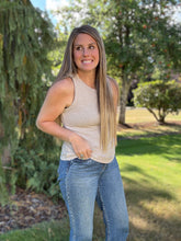 Load image into Gallery viewer, Edlin Tank Taupe Heather