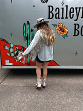 Load image into Gallery viewer, Vintage Fringe Jacket