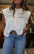 Load image into Gallery viewer, White Lace Top