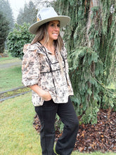 Load image into Gallery viewer, Western Babydoll Top