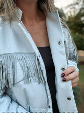 Load image into Gallery viewer, Chrome Fringe Jacket
