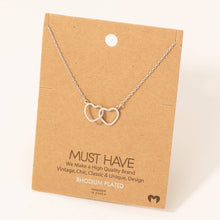 Load image into Gallery viewer, Gold Dipped Heart Necklace: Gold