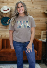 Load image into Gallery viewer, Patchwork Cowgirl Graphic Tee