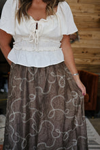Load image into Gallery viewer, Lone Star Cowgirl Maxi Skirt