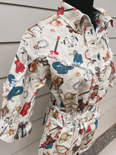 Load image into Gallery viewer, Western Romper