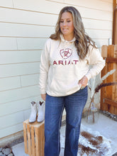 Load image into Gallery viewer, Ariat Oatmeal Hoodie