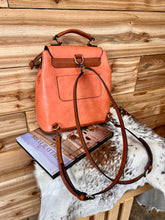 Load image into Gallery viewer, Brooks Convertible Backpack Orange
