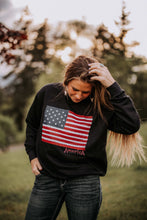 Load image into Gallery viewer, American Flag Crew Sweatshirt