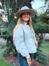 Load image into Gallery viewer, Chrome Fringe Jacket