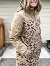 Load image into Gallery viewer, Brown Aztec Jacket