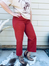 Load image into Gallery viewer, High Rise Crop Wide Leg Bossa Nova