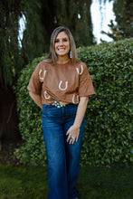 Load image into Gallery viewer, Horseshoe Patch Tee