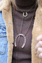 Load image into Gallery viewer, Double Horseshoe Necklace