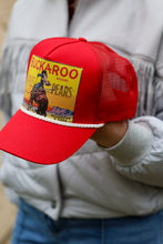 Load image into Gallery viewer, Red Buckaroo Trucker hat