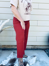 Load image into Gallery viewer, High Rise Crop Wide Leg Bossa Nova