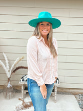 Load image into Gallery viewer, Blush Long Sleeve Blouse