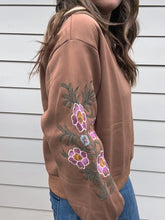 Load image into Gallery viewer, Floral Embroidered Sweater