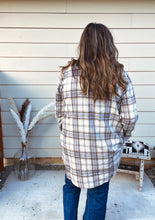 Load image into Gallery viewer, Cream Button Down Shacket