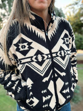 Load image into Gallery viewer, Black Aztec Canyon Jacket