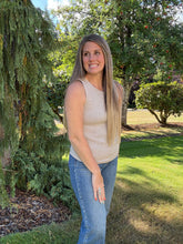 Load image into Gallery viewer, Edlin Tank Taupe Heather