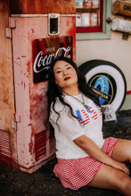 Load image into Gallery viewer, Knit American Flag Top