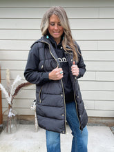 Load image into Gallery viewer, Puffer Long Vest