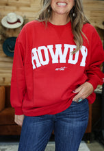 Load image into Gallery viewer, Red Collegiate Oversized Sweatshirt