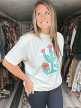 Load image into Gallery viewer, Stay Wild Cactus Tee