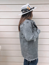 Load image into Gallery viewer, Washed Denim Jacket