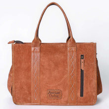 Load image into Gallery viewer, Camel Tooled Bag