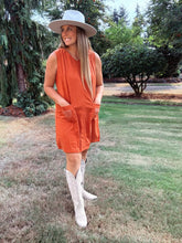 Load image into Gallery viewer, Corduroy Sleeveless Dress