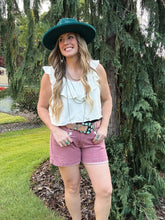 Load image into Gallery viewer, Arrow Denim Shorts