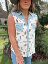 Load image into Gallery viewer, Vintage Western Tank