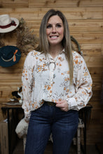 Load image into Gallery viewer, Marigold Floral Blouse