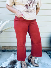 Load image into Gallery viewer, High Rise Crop Wide Leg Bossa Nova